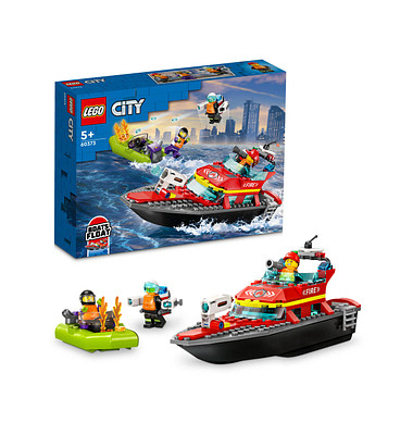 City 60373 Feuerwehrboot Bausatz
