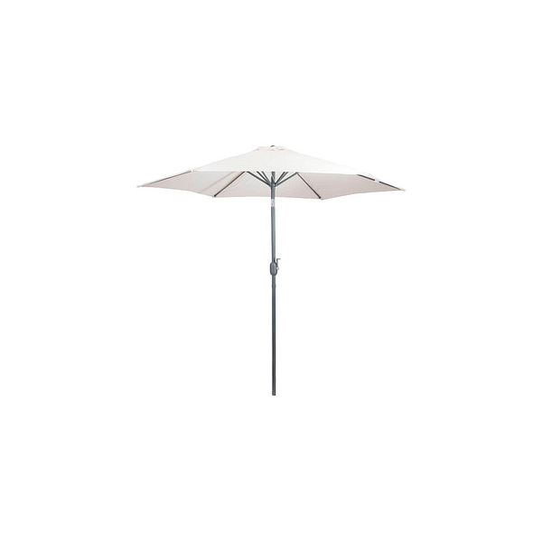 4005437200449 - Sonnenschirm rund beige neigbar Ø 2700 cm 4005437200449 greemotion