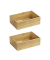 Aufbewahrungsbox Terra 69412800, außen 22x15x7cm, Bambus braun