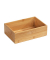 Aufbewahrungsbox Terra 69412800, außen 22x15x7cm, Bambus braun