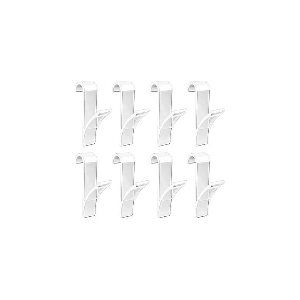 4008838318607 - Haken für Handtuchheizkörper Transparent 8er Set 8er Set Transparent Kunststoff transparent - transparent - Wenko 4008838318607 - Haken für Handtuchheizkörper Transparent 8er Set 8er Set Transparent Kunststoff transparent - transparent - Wenko