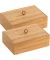 Aufbewahrungsbox Terra L 69396800, außen 22x15x7cm, Bambus braun