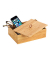 Aufbewahrungsbox Terra L 69396800, außen 22x15x7cm, Bambus braun