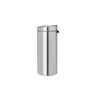 M&uuml;lleimer Touch Bin New, 30 Liter, EdelstahlTragegriff Deckel Einsatz Griffrand