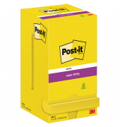 Haftnotizen 654-S, Super Sticky Notes, 76x76mm, gelb (narzissengelb), quadratisch
