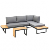Loungegruppe Samara grau