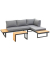 Loungegruppe Samara grau
