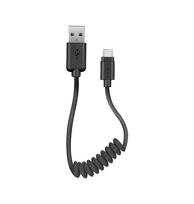USB 2.0 AUSB C Kabel 0,17 - 0,50 m schwarz
