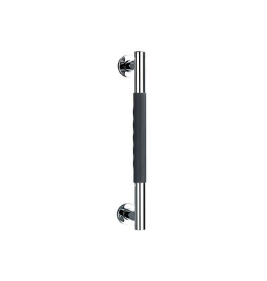 Haltegriff Dusche Secura silber, schwarz