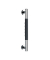 Haltegriff Dusche Secura silber, schwarz