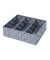 2 WENKO Adria Ordnungsboxen grau 32,0 x 21,0 x 10,0 cm