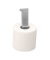 Toilettenpapierhalter Genova silber, matt