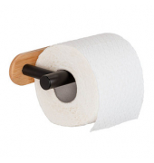 Toilettenpapierhalter Bamboo braun, schwarz