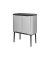 Bo Touch Bin Mülleimer 3x 11,0 l silber, schwarz