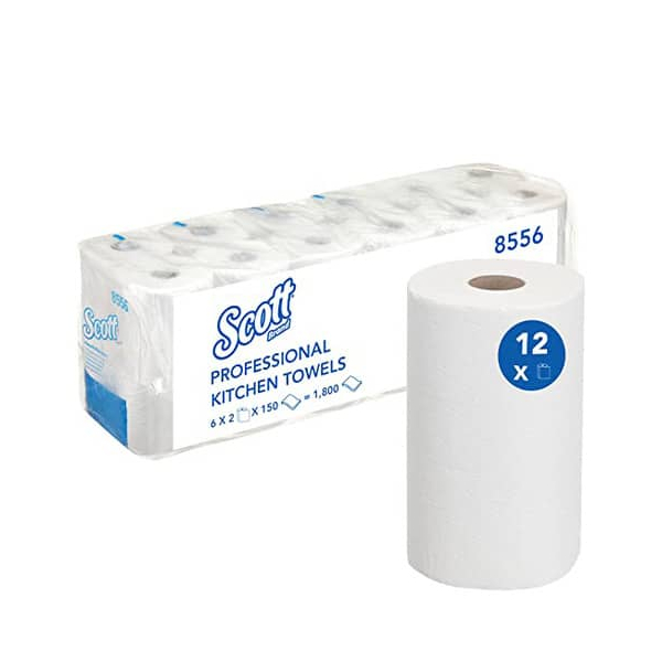 5027375053641 - Küchenrollen Comfort 08556000 2-lagig weiß 12 Rollen à 150 Blatt 5027375053641 08556000 12 Rolle 5027375053641 - Küchenrollen Comfort 08556000 2-lagig weiß 12 Rollen à 150 Blatt 5027375053641 08556000 12 Rolle