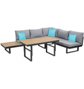 Loungegruppe San Jose grau