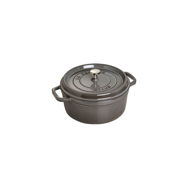 3272341026187 - Bräter STAUB Cocotte grau (graphit grau) Töpfe 525 l + Ø 26cm + Höhe 167cm robust langlebig perfekte Hitzeverteilung Aromaregen-Deckel H167cm 3272341026187 - Bräter STAUB Cocotte grau (graphit grau) Töpfe 525 l + Ø 26cm + Höhe 167cm robust langlebig perfekte Hitzeverteilung Aromaregen-Deckel H167cm