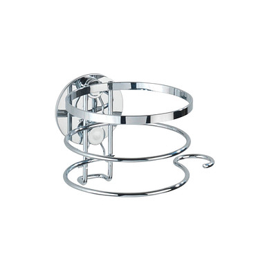 Haartrocknerhalter silber