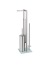 WC-Garnitur Rivalta silber Metall