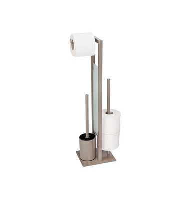 WC-Garnitur Rivalta  taupe Metall