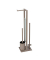 WC-Garnitur Rivalta  taupe Metall