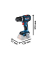 GSB 18V-90 C Akku-Bohrschrauber-Set 18,0 V, mit 2 Akkus + GRATIS Bosch-Prämie