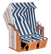 Strandkorb Sunny Smart Rustikal 50 Plus weiß