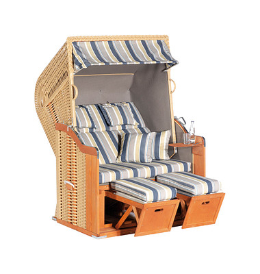 Strandkorb Sunny Smart Rustikal 255 Plus beige Strandkorb Sunny Smart Rustikal 255 Plus beige