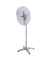 Stehtisch 950249 70/110cm (H), Ø 60cm (BxT), rund, silber / silber