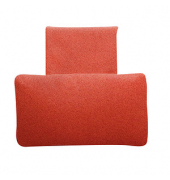 Kissen orange 25,0 x 40,0 cm