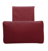 Kissen bordeaux 25,0 x 40,0 cm
