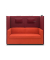Kissen bordeaux 25,0 x 40,0 cm