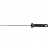 Wetzstahl silber, schwarz