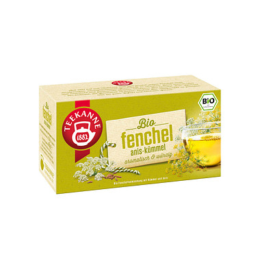 Fenchelteemischung mit Kümmel und Anis Bio-Tee 18 Portionen