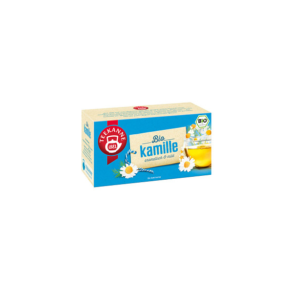 4009300014973 - Kamille Bio-Tee 18 Portionen 4009300014973 TEEKANNE 27 Gramm 4009300014973 - Kamille Bio-Tee 18 Portionen 4009300014973 TEEKANNE 27 Gramm