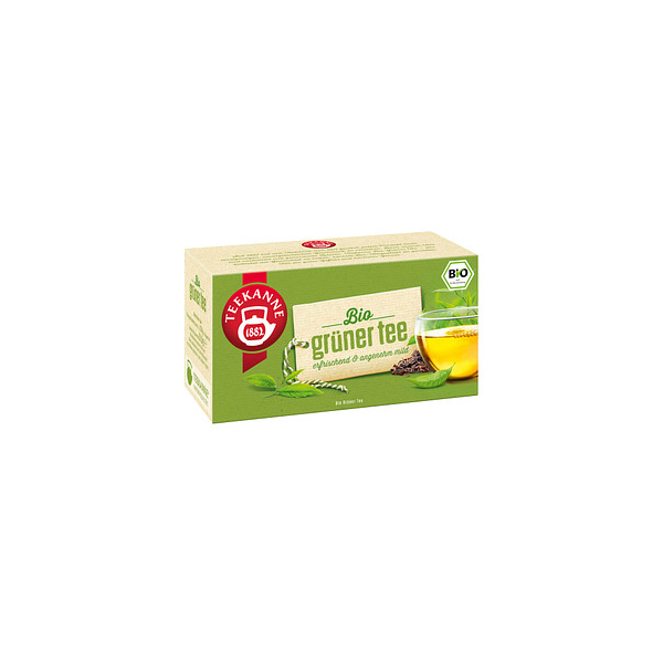 4009300015208 - Grüner Tee Bio-Tee 18 Portionen 4009300015208 TEEKANNE 32 Gramm 4009300015208 - Grüner Tee Bio-Tee 18 Portionen 4009300015208 TEEKANNE 32 Gramm