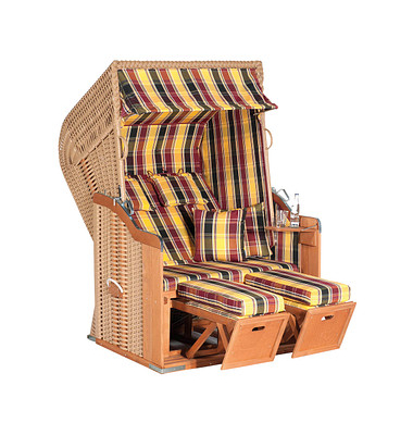 Strandkorb Sunny Smart Rustikal 250 Plus beige Strandkorb Sunny Smart Rustikal 250 Plus beige