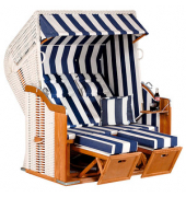 Strandkorb Sunny Smart Rustikal 250XL Plus weiß