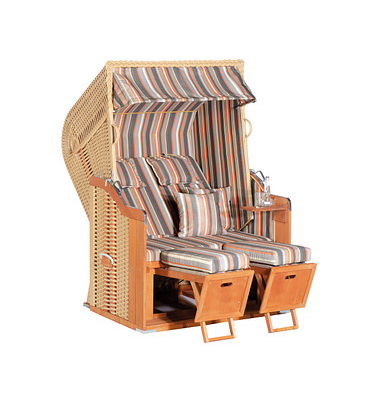 Strandkorb Sunny Smart Rustikal 250 Plus beige Strandkorb Sunny Smart Rustikal 250 Plus beige