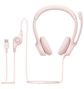 H390 USB-Headset rosa