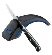 Messerschärfer Gourmet schwarz, blau