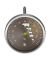 Scala Fleischthermometer schwarz