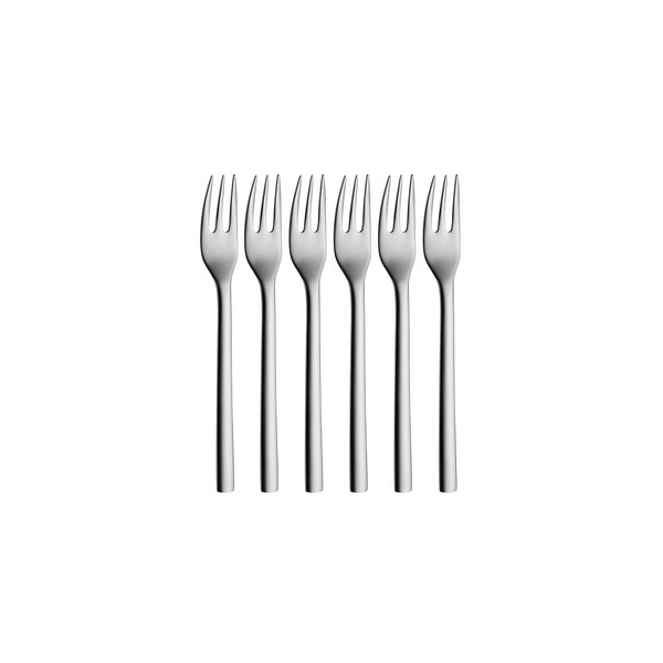 4000530679758 - Kuchengabeln Nuova silber poliert 4000530679758 6 Stück 4000530679758 - Kuchengabeln Nuova silber poliert 4000530679758 6 Stück