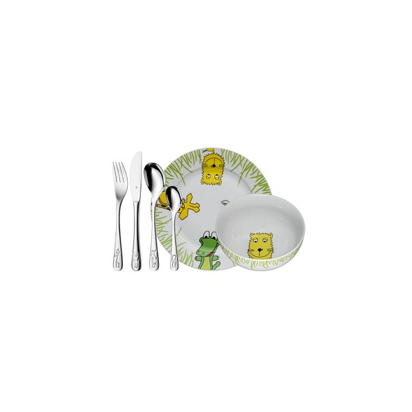 4000530691323 - Kindergeschirr-Set Safari weiß 6-tlg 4000530691323 WMF 4000530691323 - Kindergeschirr-Set Safari weiß 6-tlg 4000530691323 WMF