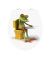 WC-Sitz mit Absenkautomatik Frog weiß, grün
