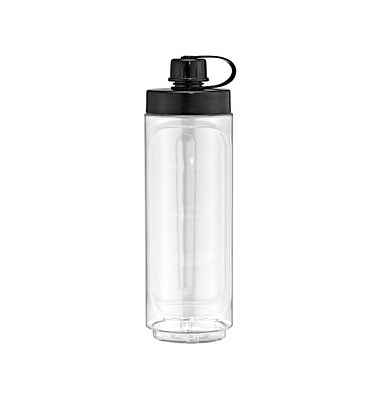 Trinkflasche KÜCHENminis schwarz 0,6 l Trinkflasche KÜCHENminis schwarz 0,6 l