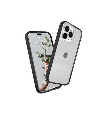 Clear Case Handy-Cover für Apple iPhone 14 Pro transparent, schwarz