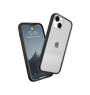 Clear Case Handy-Cover für Apple iPhone 14 Plus transparent, schwarz