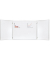 Whiteboard klappbar K2109, 150/300x100cm (BxH), lackiert, Aluminiumrahmen