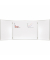 Whiteboard klappbar K2109, 150/300x100cm, lackiert, Aluminiumrahmen